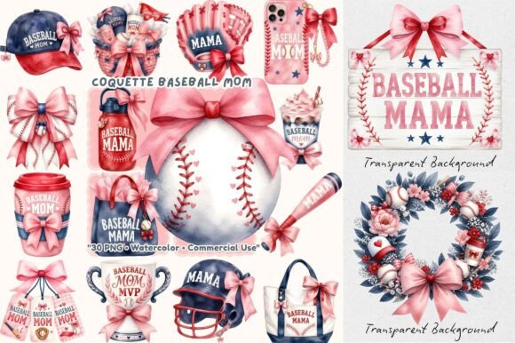 Aesthetic Coquette Baseball Mom Game Day: Blending Sport Spirit with Chic Design