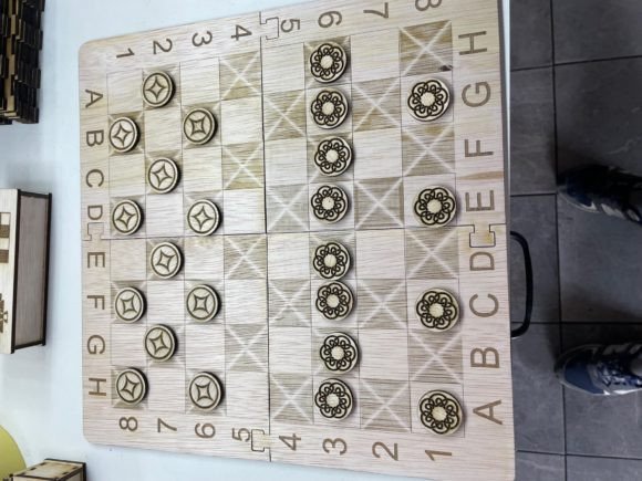 Board Game Set Checkers and Chess: A Strategic Addition to Your Creative and Professional Workflow