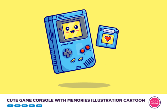 Cute Game Console with Memories Cartoon: A Practical Guide for Designers and Creators