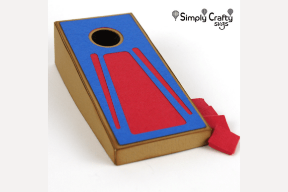 Desktop Cornhole Game SVG: A Creative and Compact Craft for Office Fun