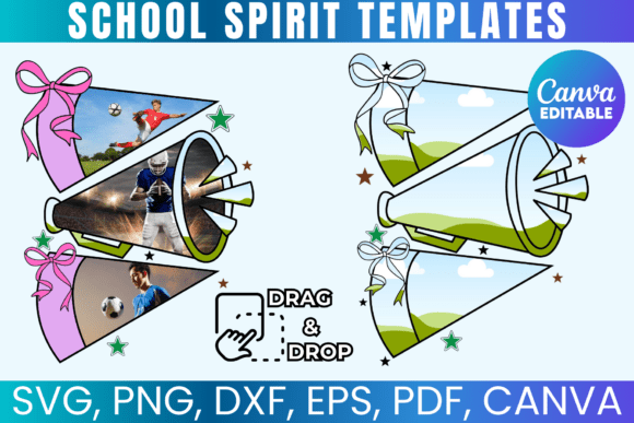 Elevate Your Team with a School Spirit Template and Game Day PNG
