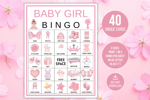 Elevating Event Design: The Strategic Value of Baby Girl Bingo Game Printable Fun