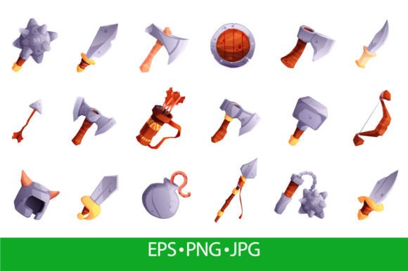 Game Ancient Weapon: Fantasy Medieval Armaments in Modern Design