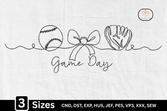 Game Day Baseball Bow: A Stylish Touch for Sports Enthusiasts