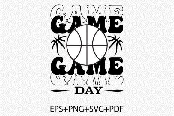 Game Day Typographic Vector T-Shirt Design