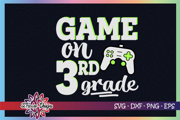 Game On, Back to School 3rd Grade: Creative Digital Illustrations for Versatile Use