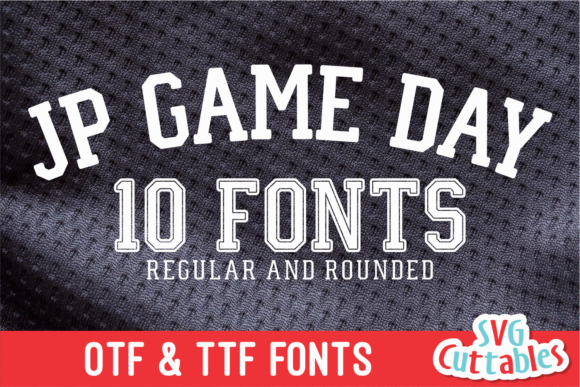 JP Game Day: Elevating Design with a Sporty Serif Font
