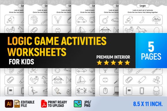 Logic Game Activities Worksheets: Spark Creativity & Learning