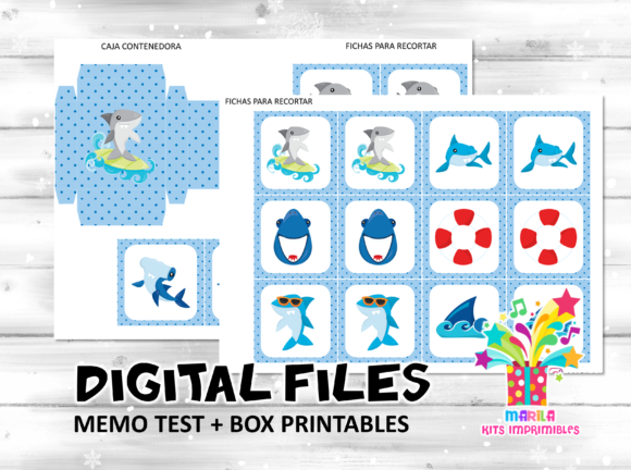 Memory Game Sharks Box: A Fun and Educational Tool for All Ages