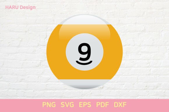 Pool Balls 9 Billiard Balls Table Game: A Versatile Vector Asset for Creators and Businesses