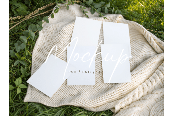 Showcase Your Game Card Designs with the 5x7 Mockup Set