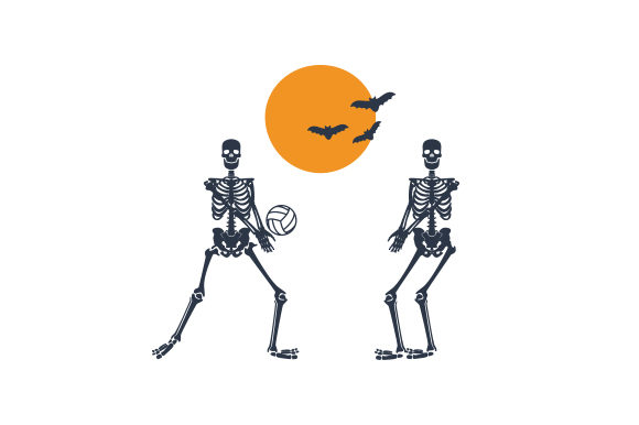 Skeleton Volleyball Game: A Unique Design for Creative Projects