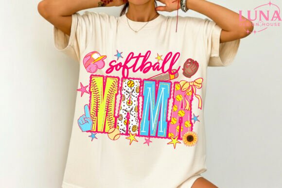 Softball Bow PNG: Game Day Graphics for Creative Projects