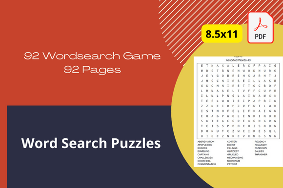 Wordsearch Activity Interior for Kids: A Practical Resource for KDP Publishers